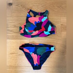Athleta Swim Top & Bottom EUC 34B/C XS